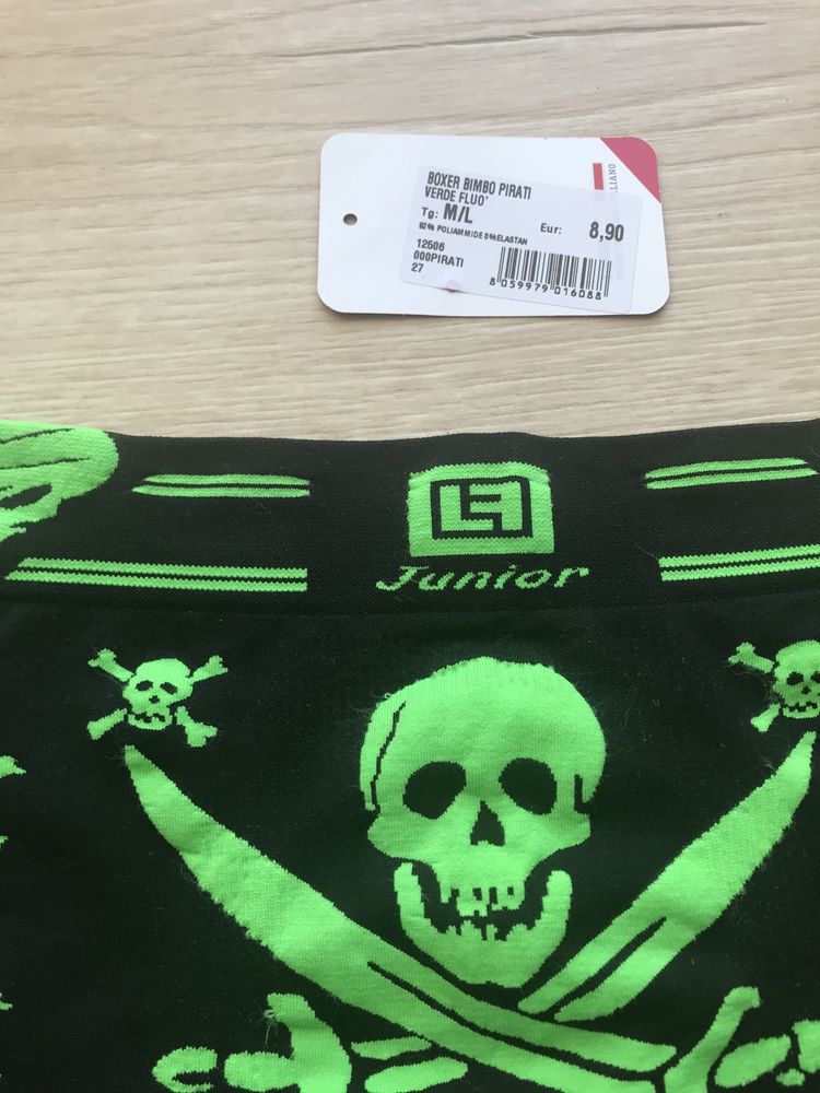 Bokserki spodenki nowe oryginalne focenza junior M/L okazja mikołaj