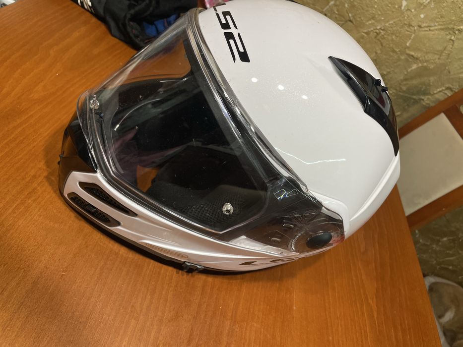 Kask ls2 szczękowy z interkomem roz. L