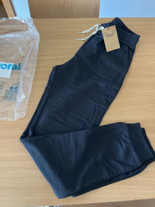 Calça fato treino NOVA preta mayoral rapaz 14 anos