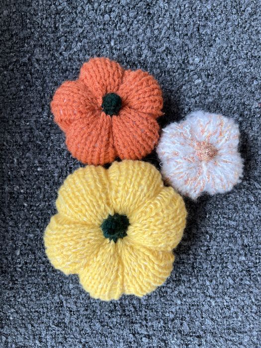 Zestaw 3 dyń na drutach