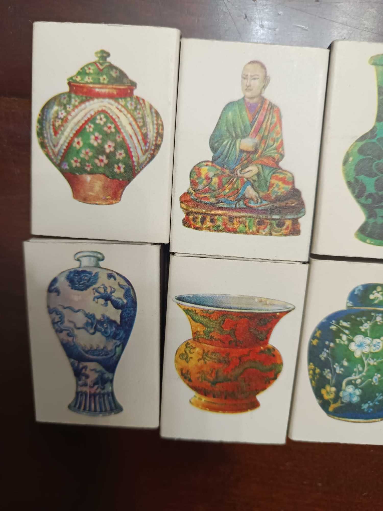 Coleção Completa Argos 1975 – “Cerâmica Chinesa” – Estado Impecável