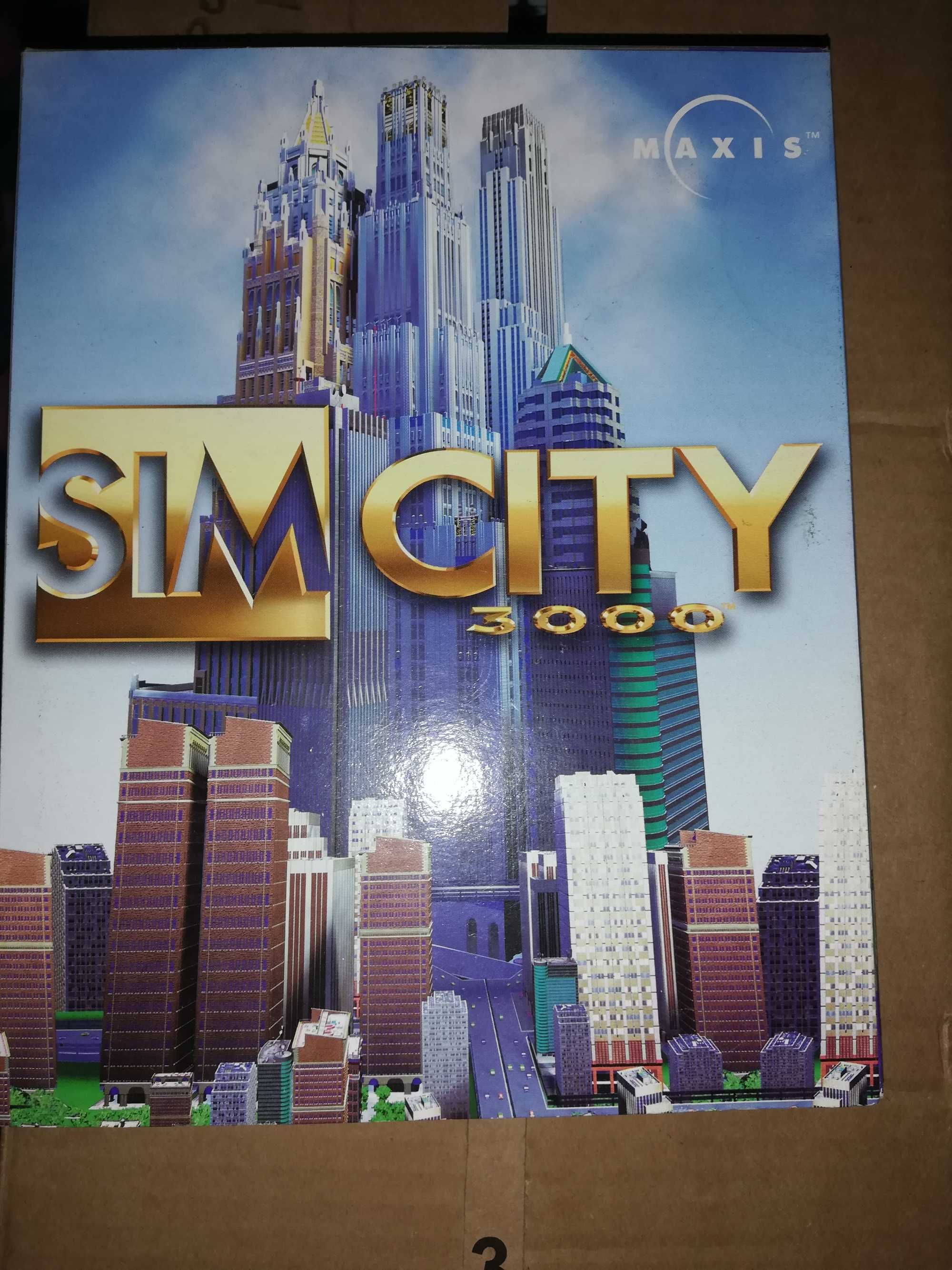 Gra pc sim city 3000 big box