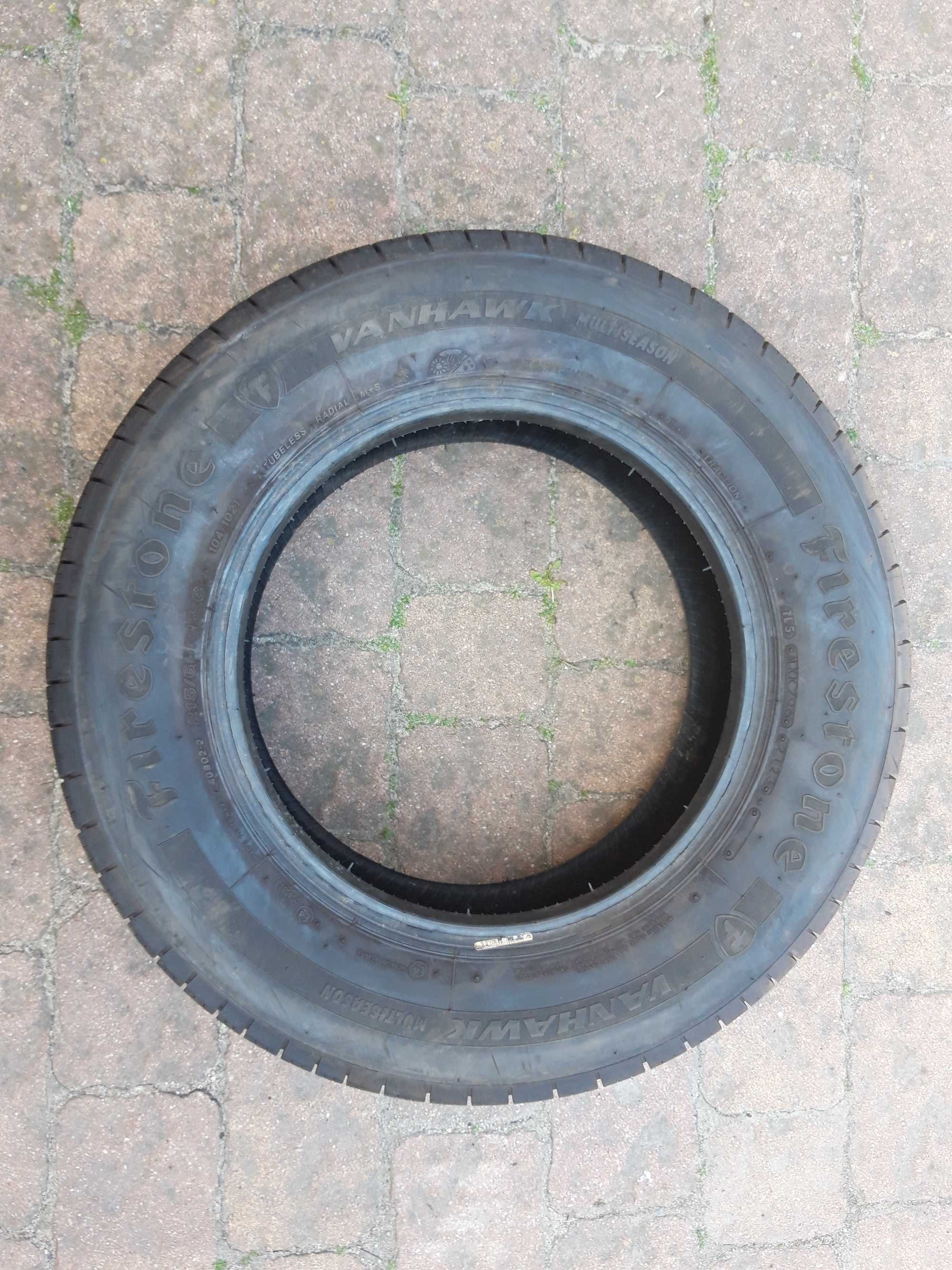 Opony całoroczne 215/65/16 C 104/102T Firestone Van Hawk Multi Season