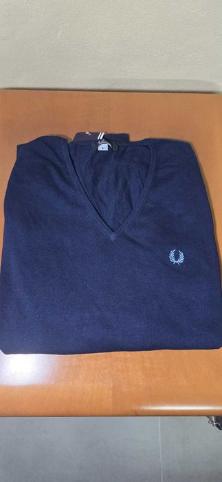 Pullover Fredperry Azul homem