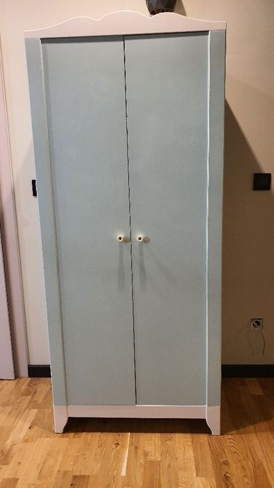 Szafa do pokoju dziecka 175cm zielone drzwi
