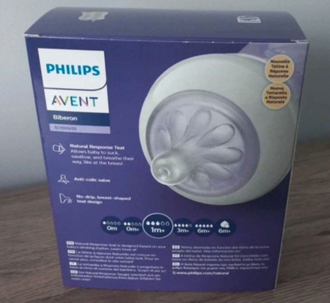 Butelka Avent response philips smoczki nowe