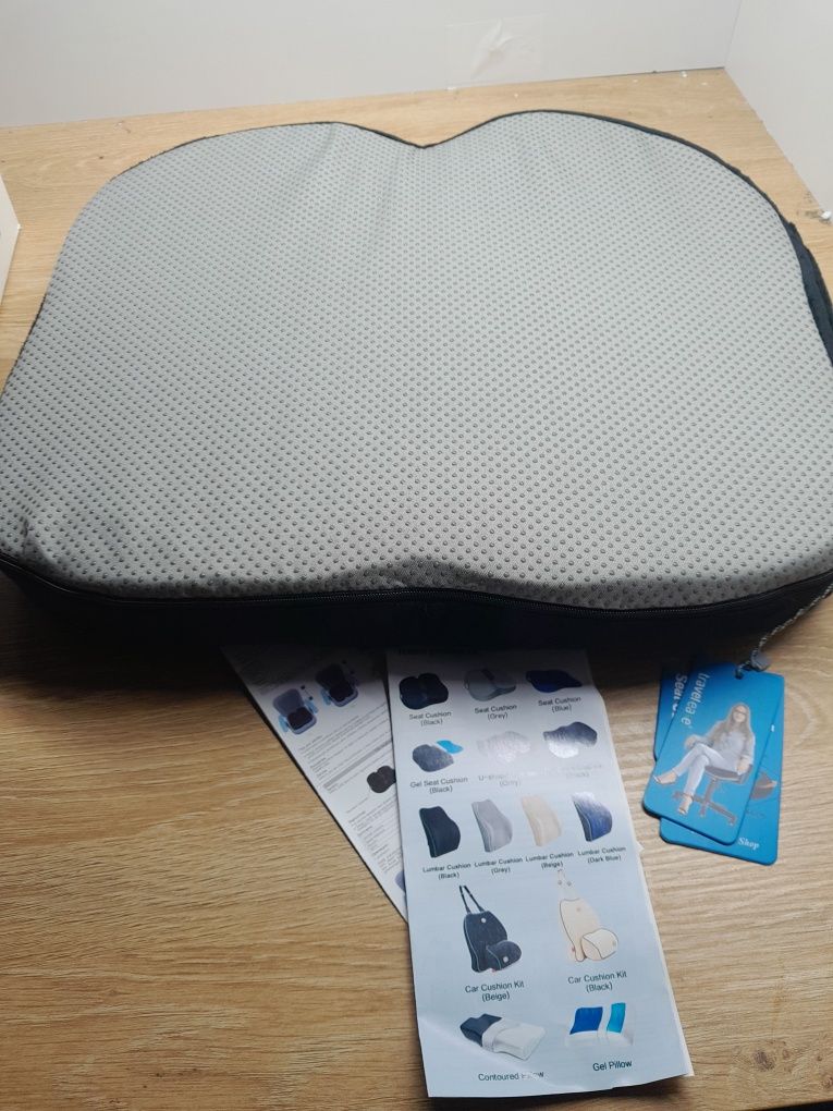 Poduszka siedziska travel easy pianka memory foam