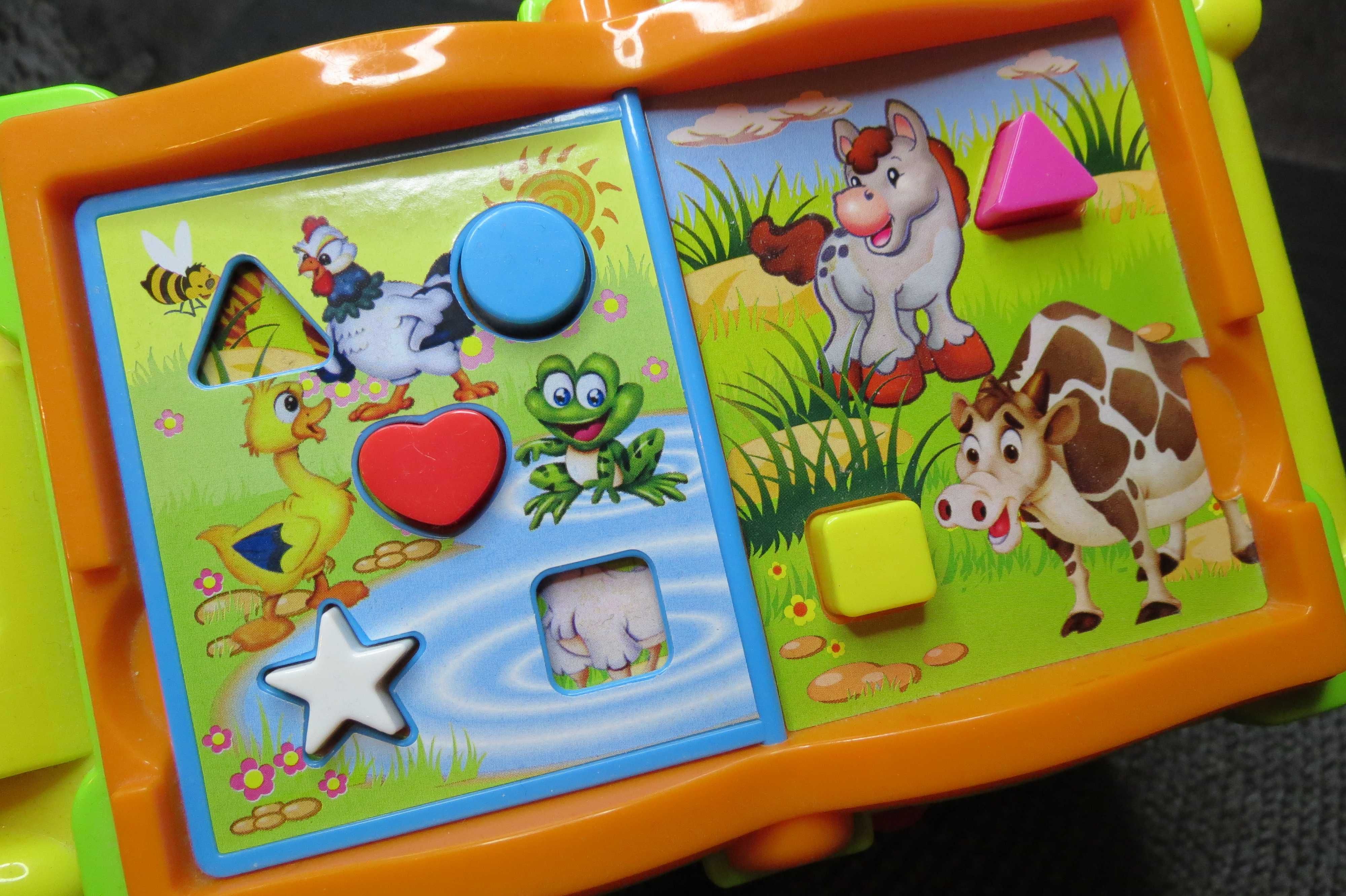 Игрушка Hola Toys Школьный автобус (сама ездит) с коробкой