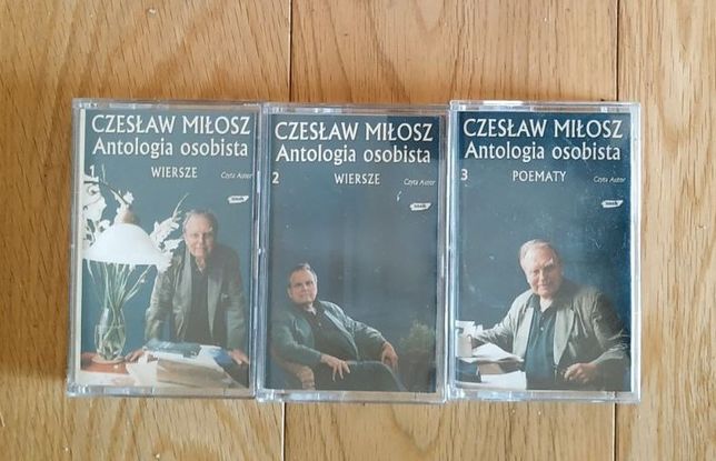 Kasety Czesław Miłosz Antologia osobista Wiersze i Poematy czyta autor