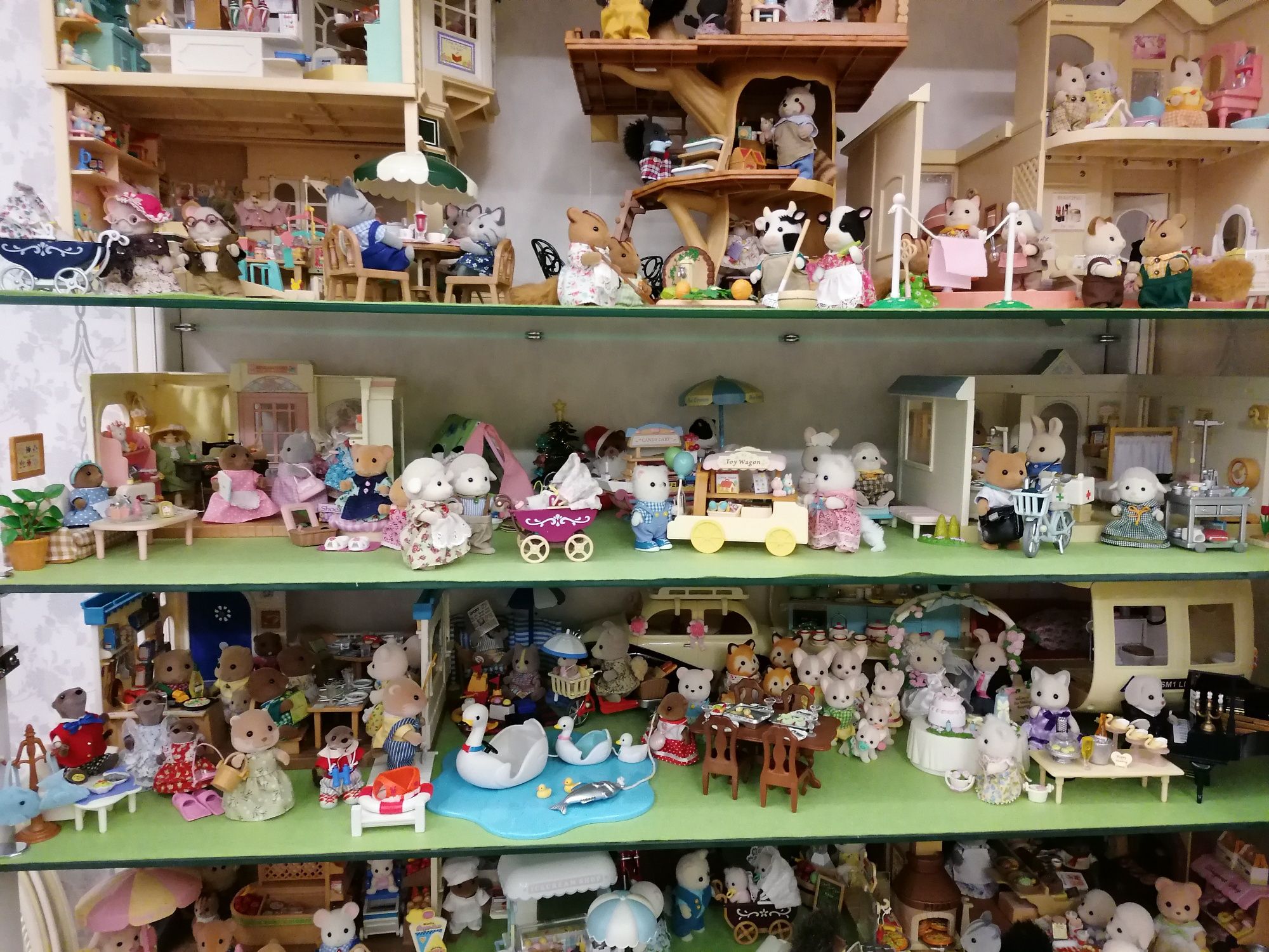 Sylvanian families silvanian ванная  комната  для домика мебель