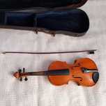 Skrzypce z futerałem oraz smyczkiem  Stradivarius 1803 r.