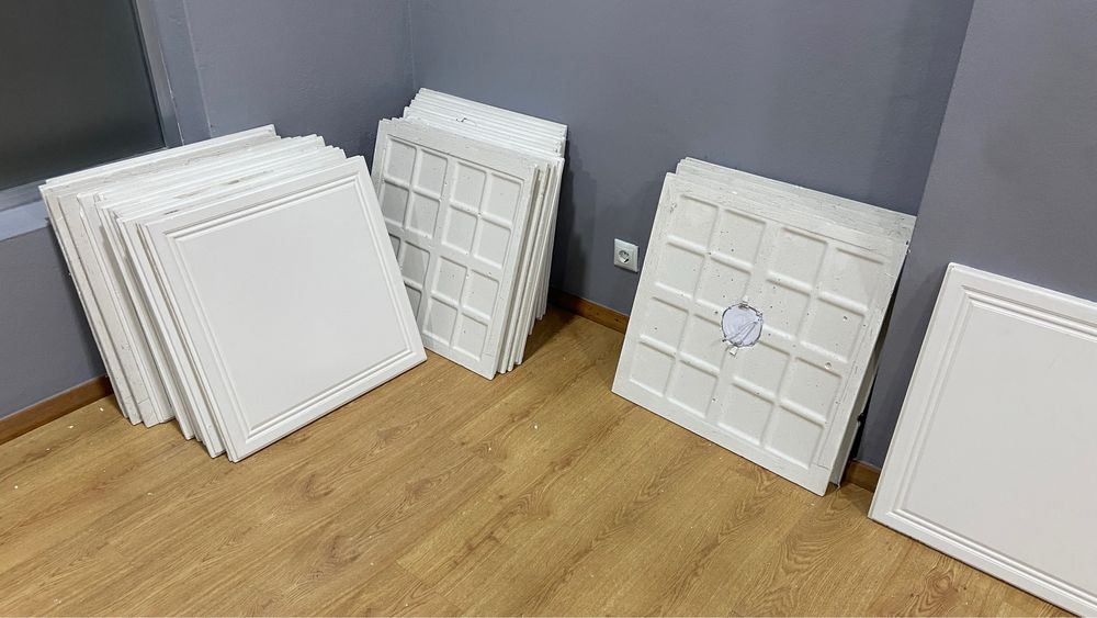 Placas de gesso para teto falso