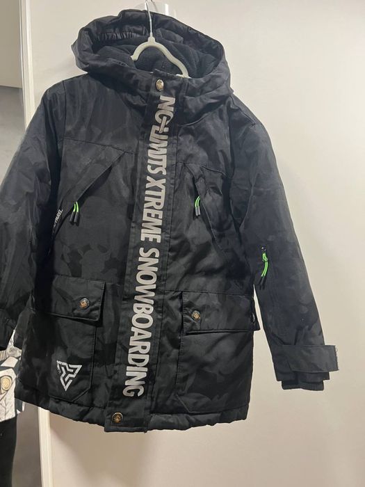 Зимова куртка на хлопчика 116 см