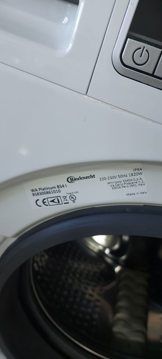 Пральна машина Bauknecht 0,55 8кг