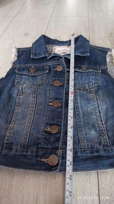 Kamizelka damska dżinsowa r 36, 38 Denim