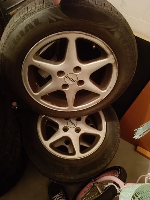 Alufelgi z oponami letnie 185/65 R15