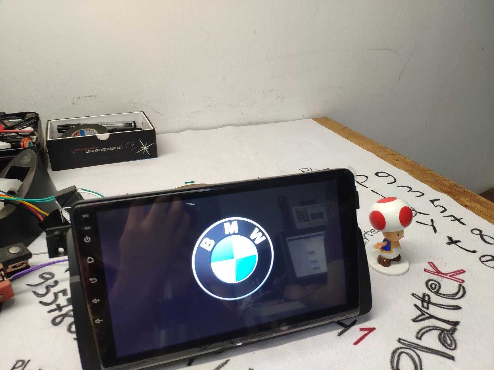 Rádio BMW E46 Android 10 WiFi GPS Novo com Garantia