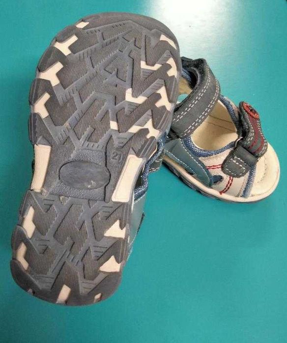 Кожаные детские сандалии (босоножки) B.L.O.X Голландия  21 размер