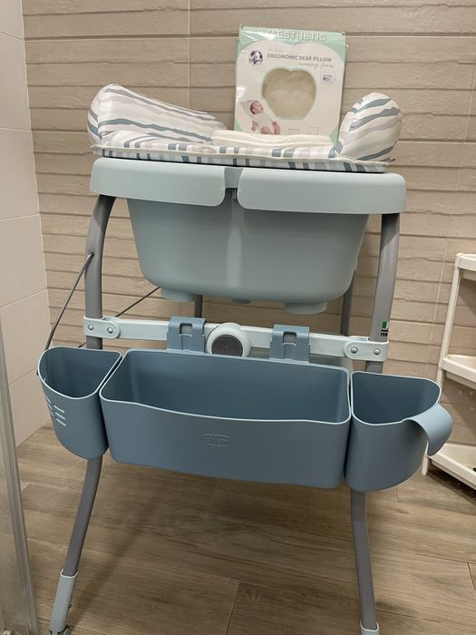 Дитяча ванночка пеленальний столик пеленатор Chicco