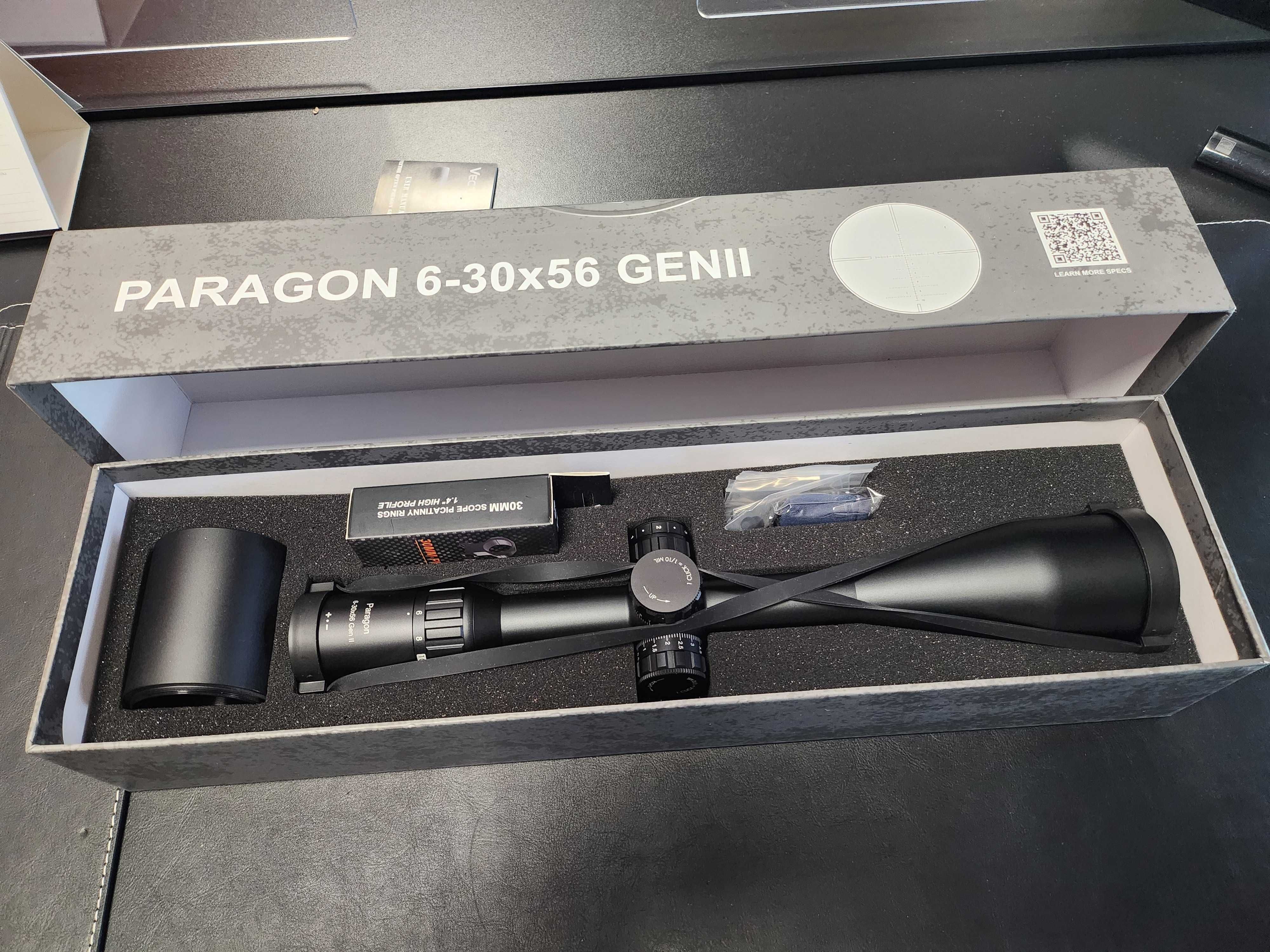 luneta vector optics paragon 6-30x56 Gen II