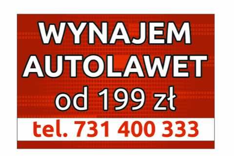 Wynajem AUTOLAWETA laweta wynajme lawete do wynajęcia POMOC DROGOWA