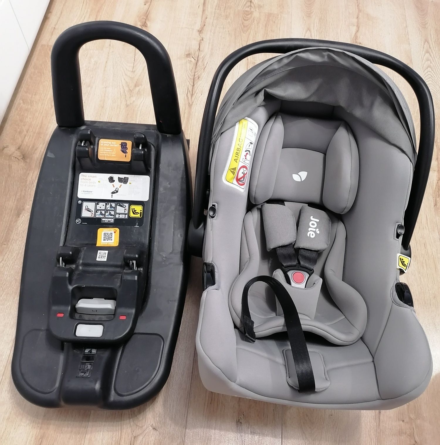 Fotelik/nosidełko Joie I - snug z bazą isofix