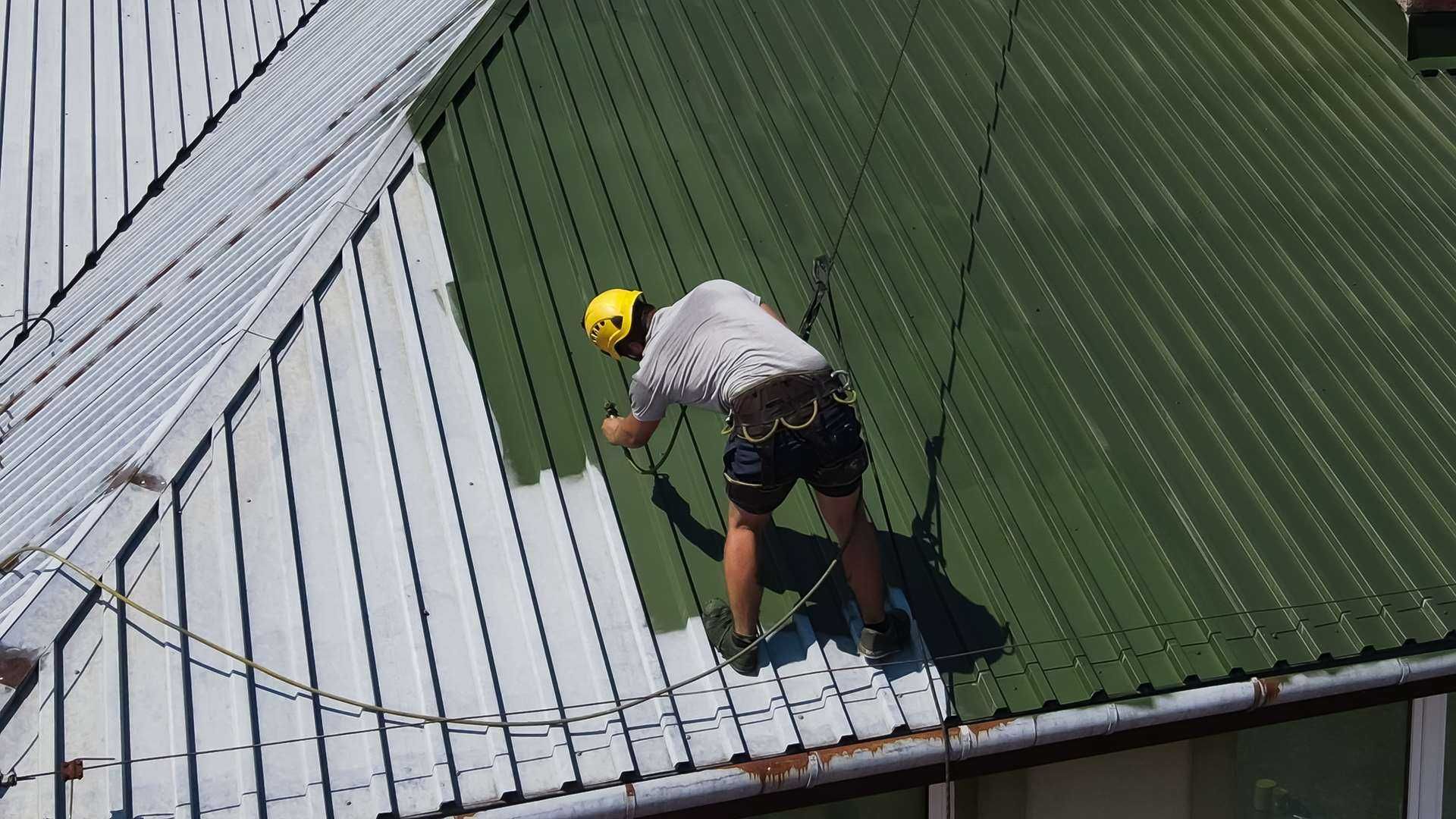 Malowanie dachów z gwarancją pisemną, darmowa wycena blacha, dachówka