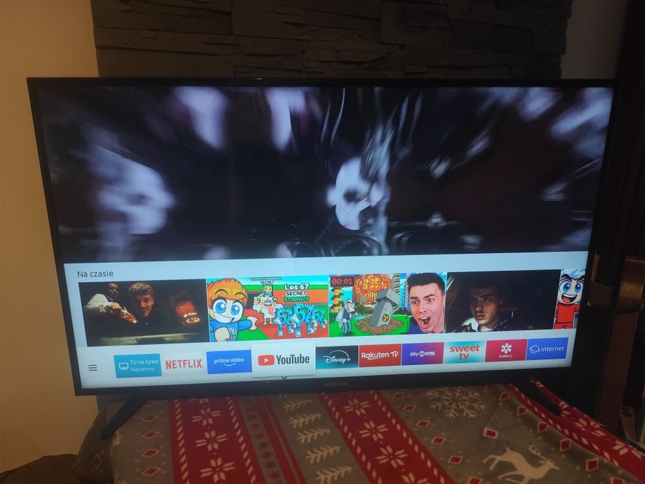 Tel Samsung 43 całe 4k wi-fi smart
