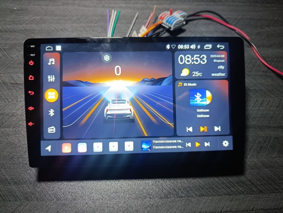 Android 14 4/32 QLED 9 дюймов универсальная магнитола