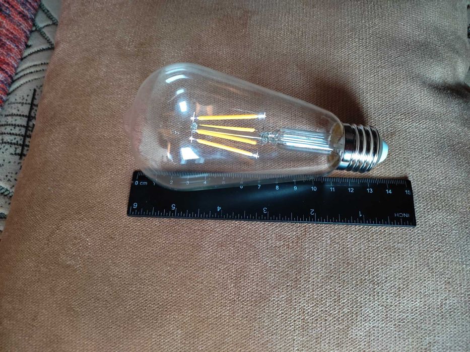 Светодиодная винтажная лампа под ретро, цоколь Е27