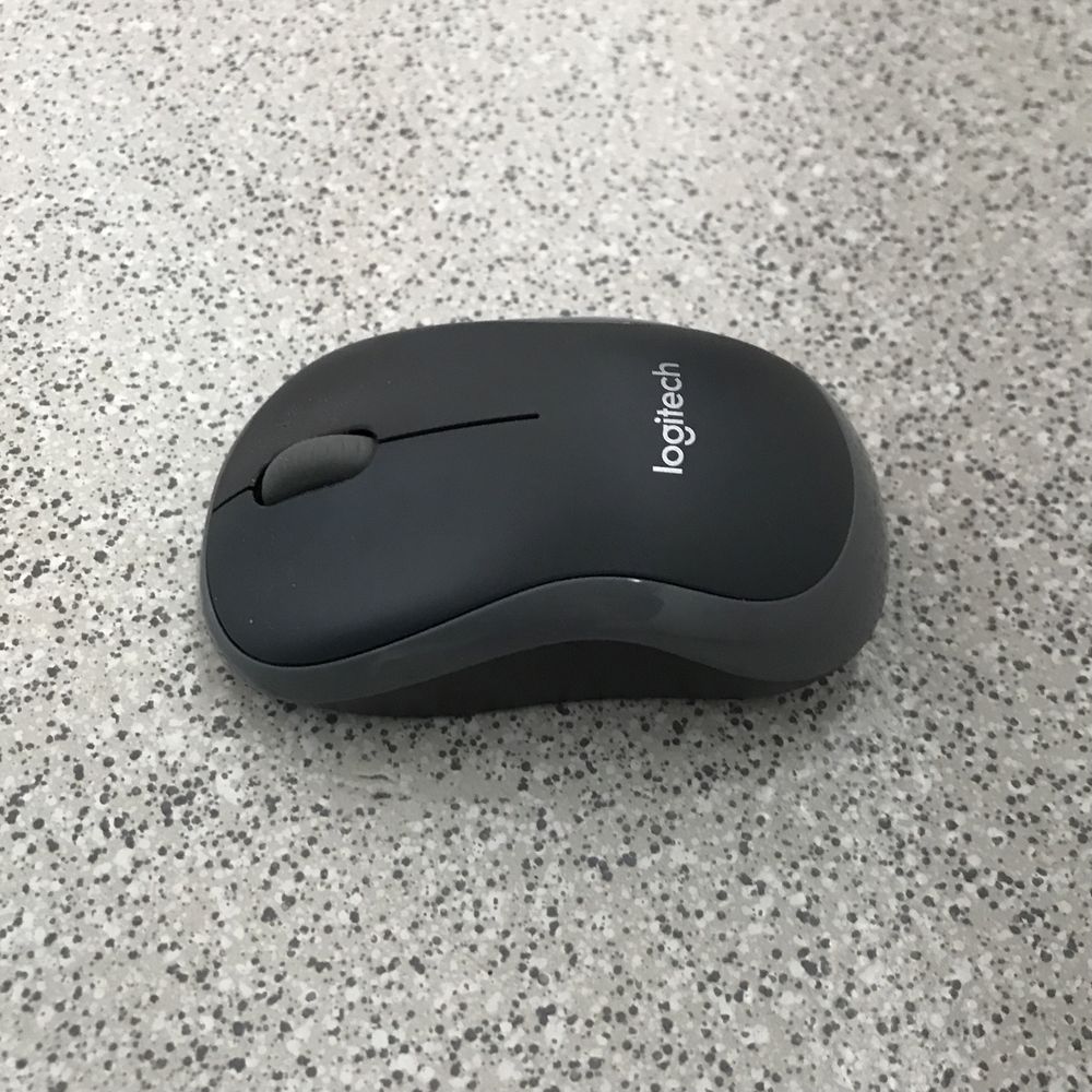 Миша Logitech M185 Wireless Grey