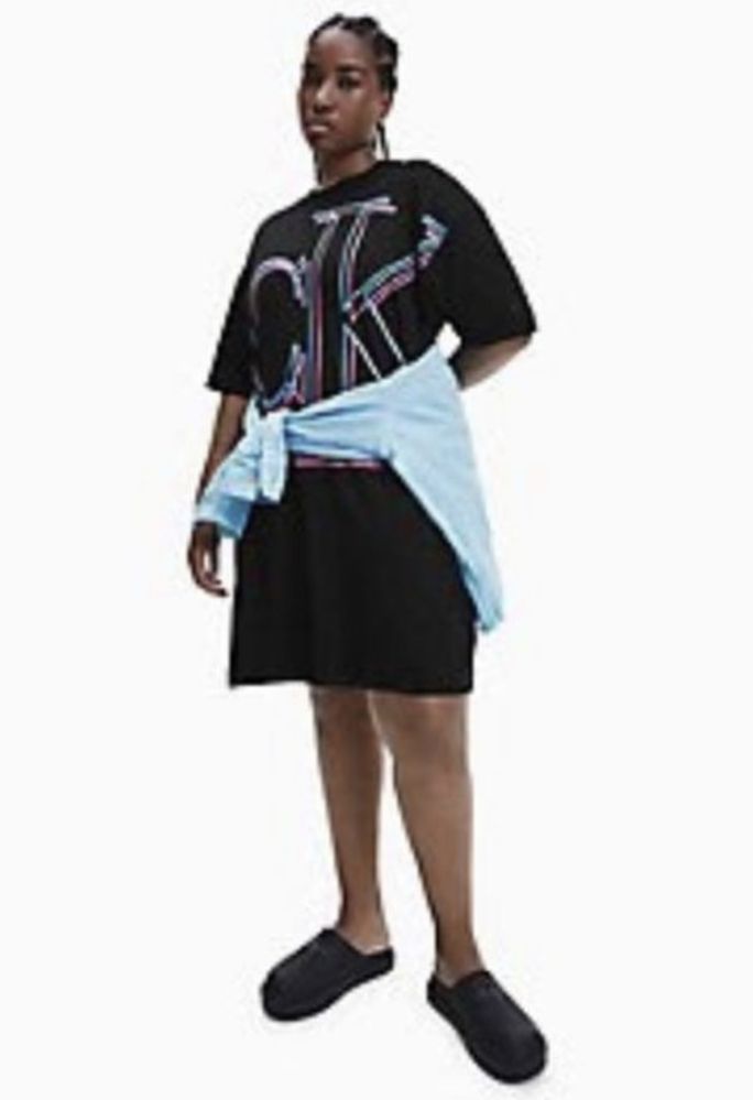 Calvin Klein жіноча подовжена футболка, плаття XXL 50-52