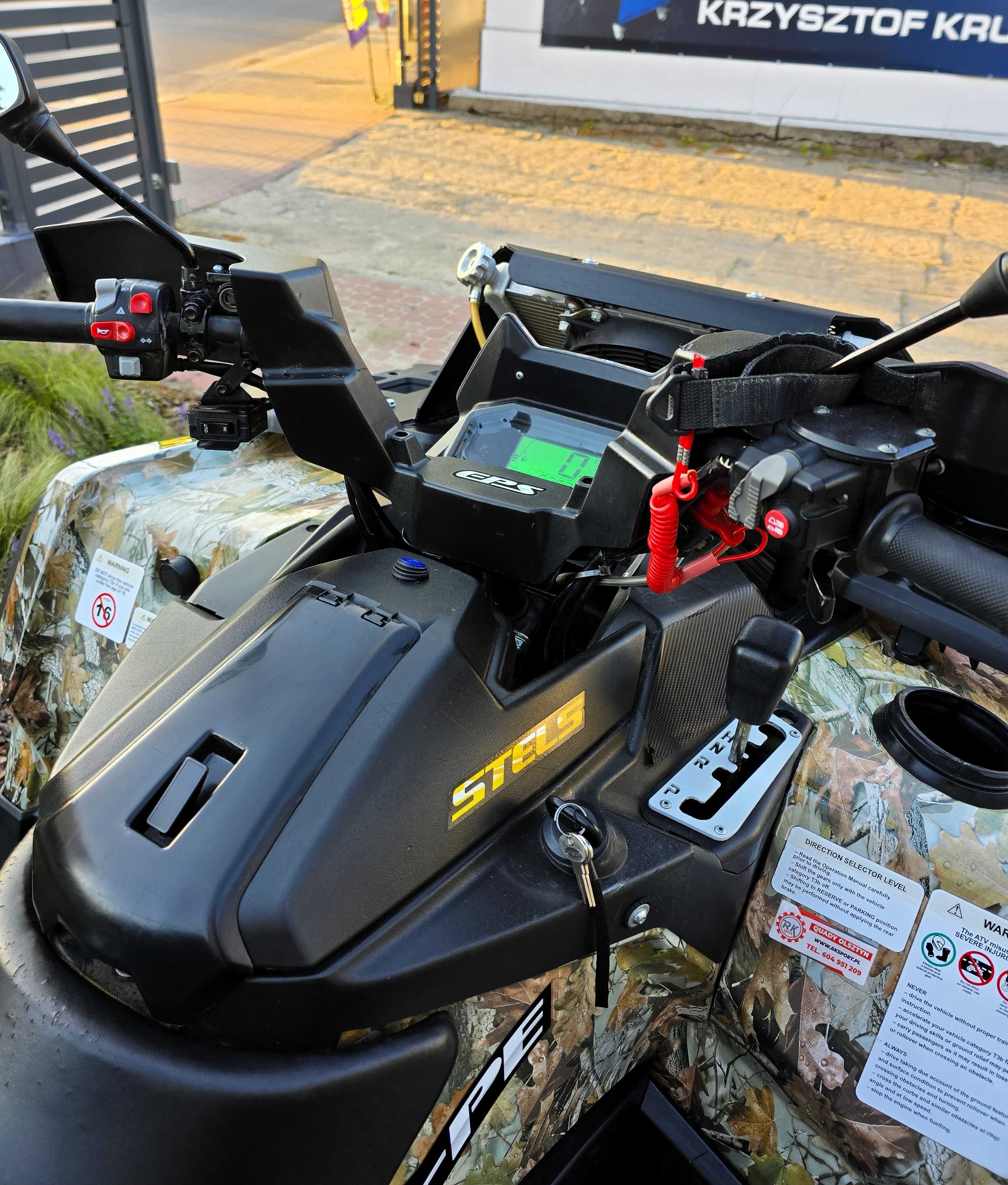 Stels Guepard Trophy Pro 850 Quad 2021 Wspomaganie Kierownicy Jak Nowy