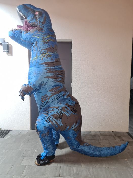 Kostium nadmuchiwany strój dinozaura Duży Imprezy dla dzieci Animacje