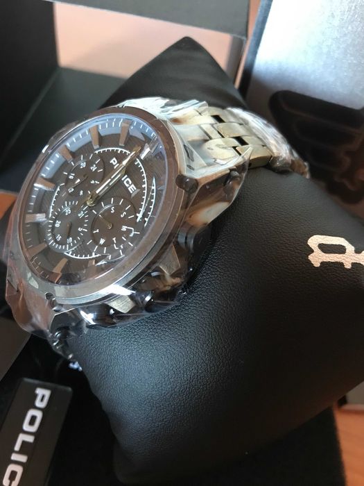 Relógio Police Cobre & Cinzento