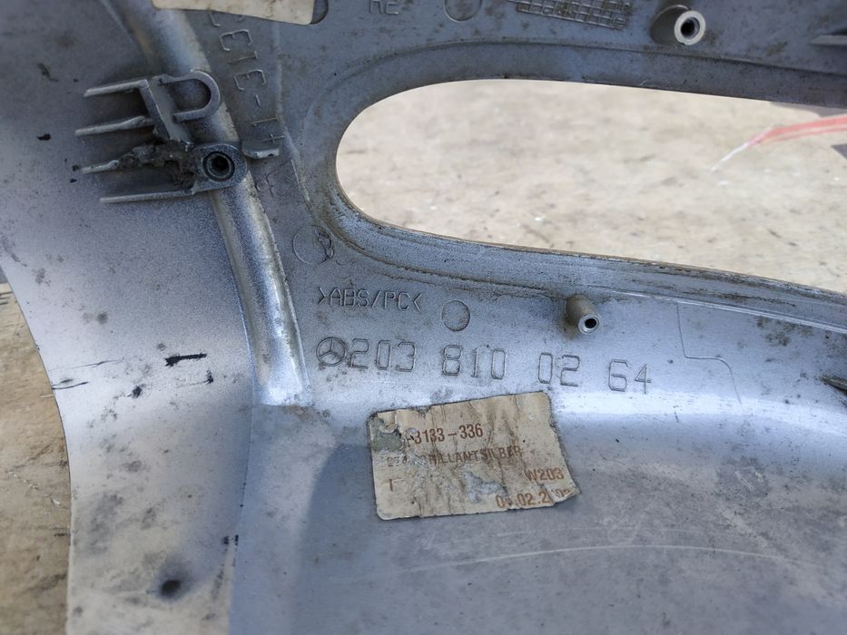 Mercedes C-Class W203 2000-2007 корпус крышка накладка правого зеркала