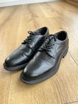 Buty eleganckie chłopięce r. 34 (22,5cm) czarne komunijne wizytowe