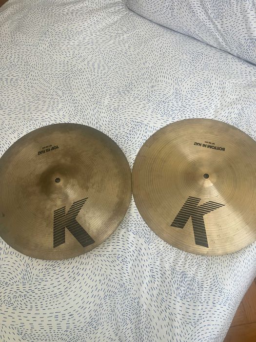 Zildjian K Hi-Hats 14″ – par original (top + bottom)