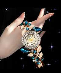 Luksusowy zegarek bransoletka złoty