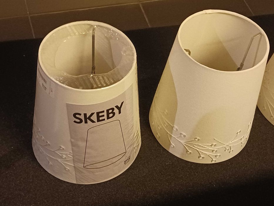 3 Abajour 25x23cm Ikea com Decoração branco abajur para candeeiro