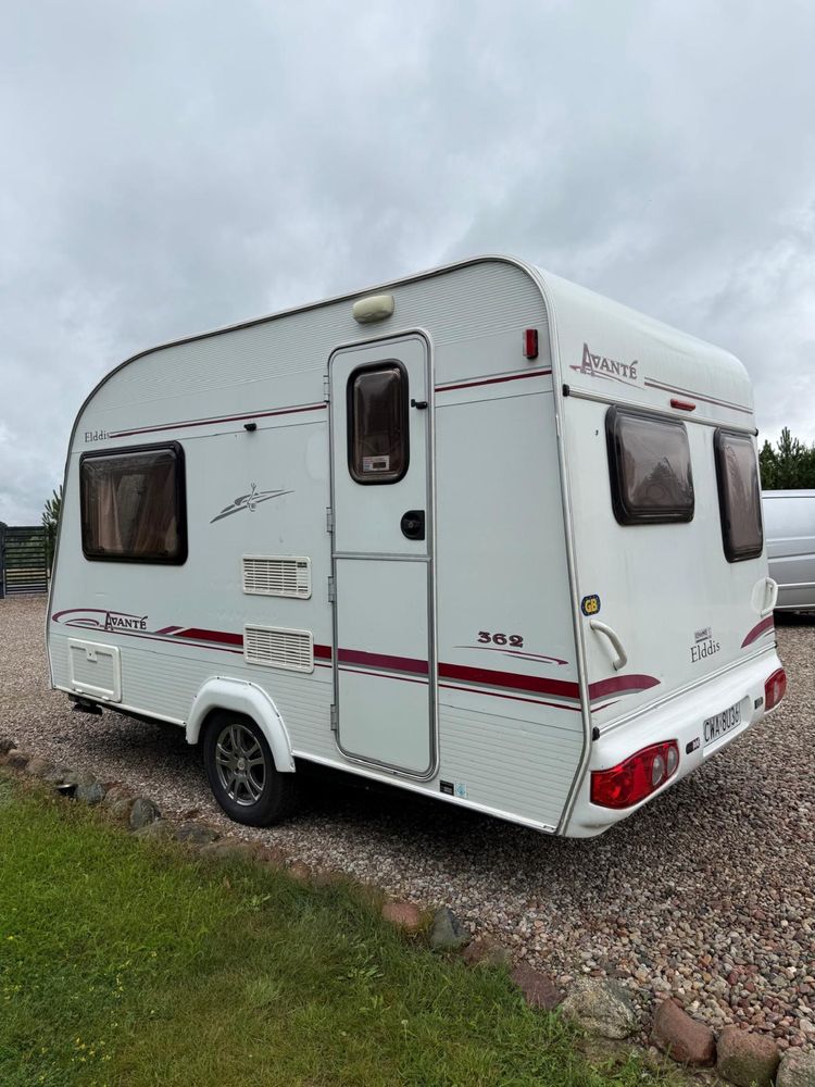 Przyczepa Kempingowa ELDDIS AVANTE 362. 2/3 Osobowa z 2005 r