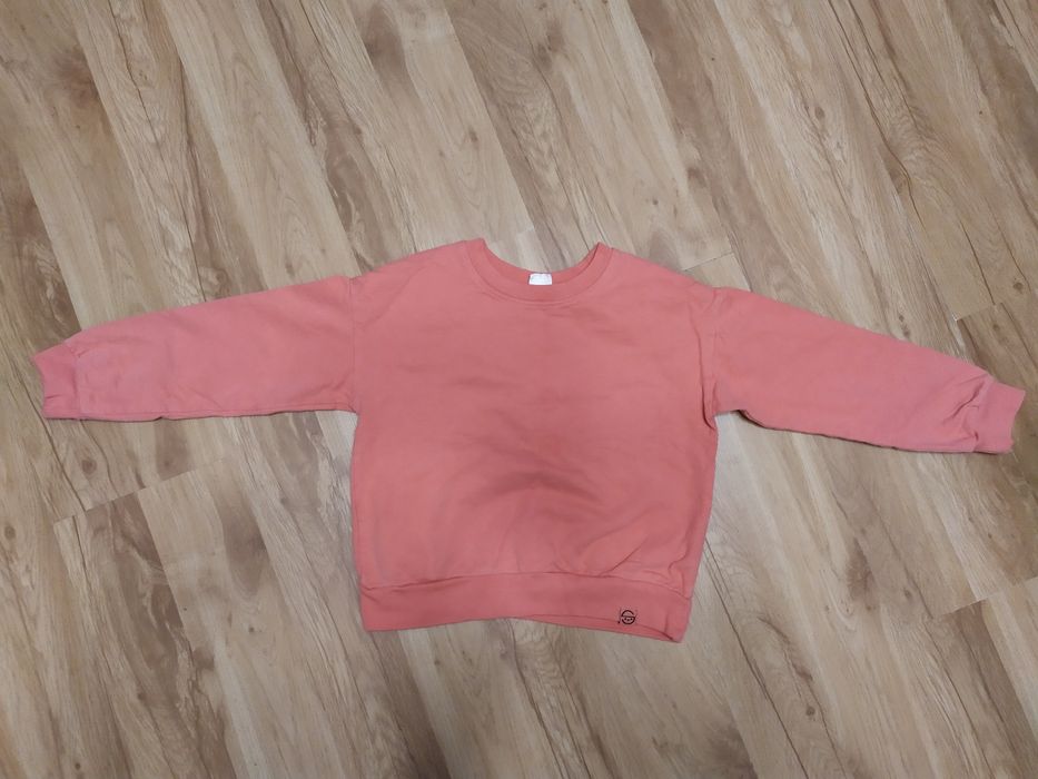 Dres, bluza dresowa, sukienka rozmiar 122