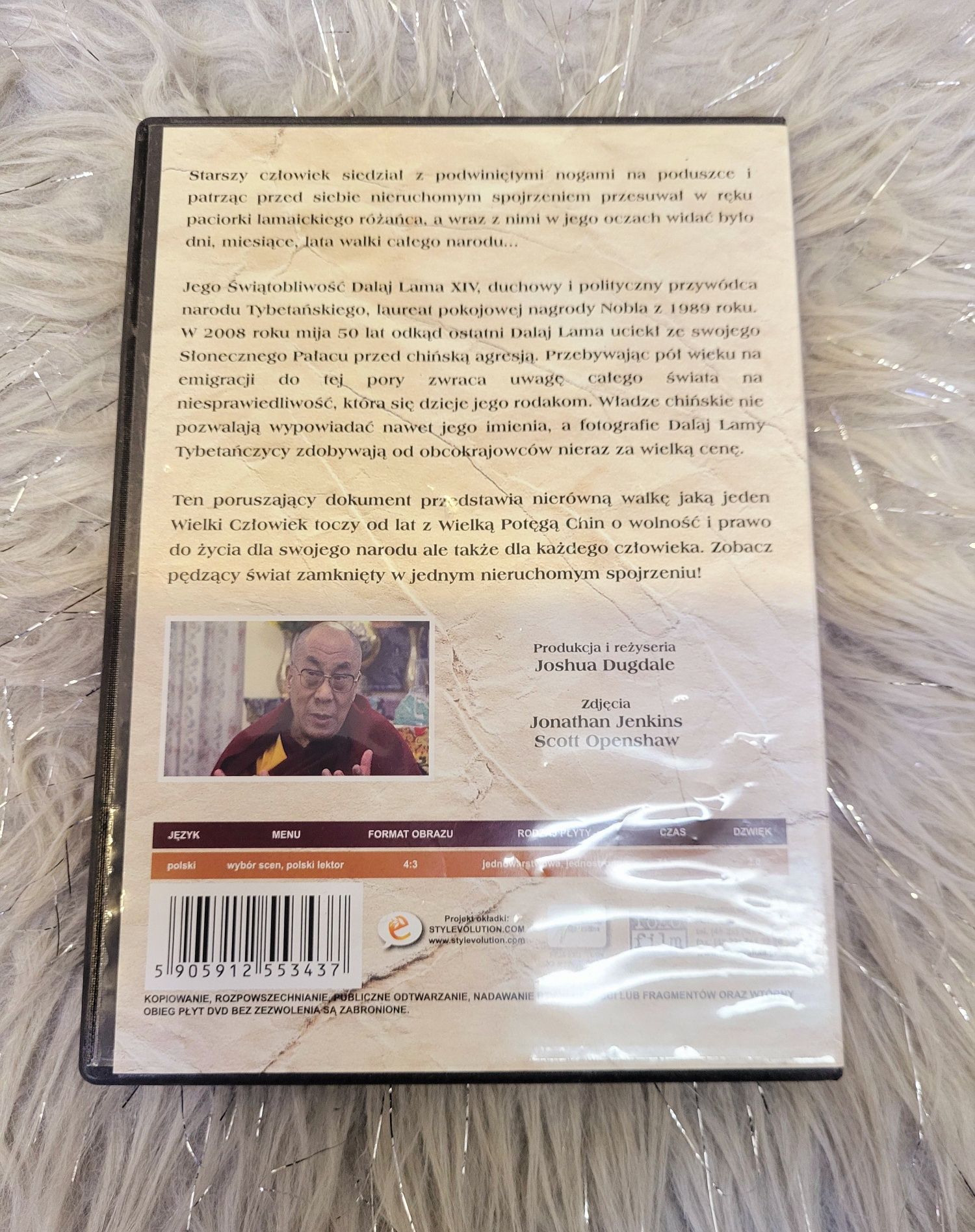 Dalaj Lama Nieruchome spojrzenie film dvd