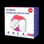 Transmiter Sieciowy WIFI Strong  Powerline 1000 KIT MINI 1000 Mbps