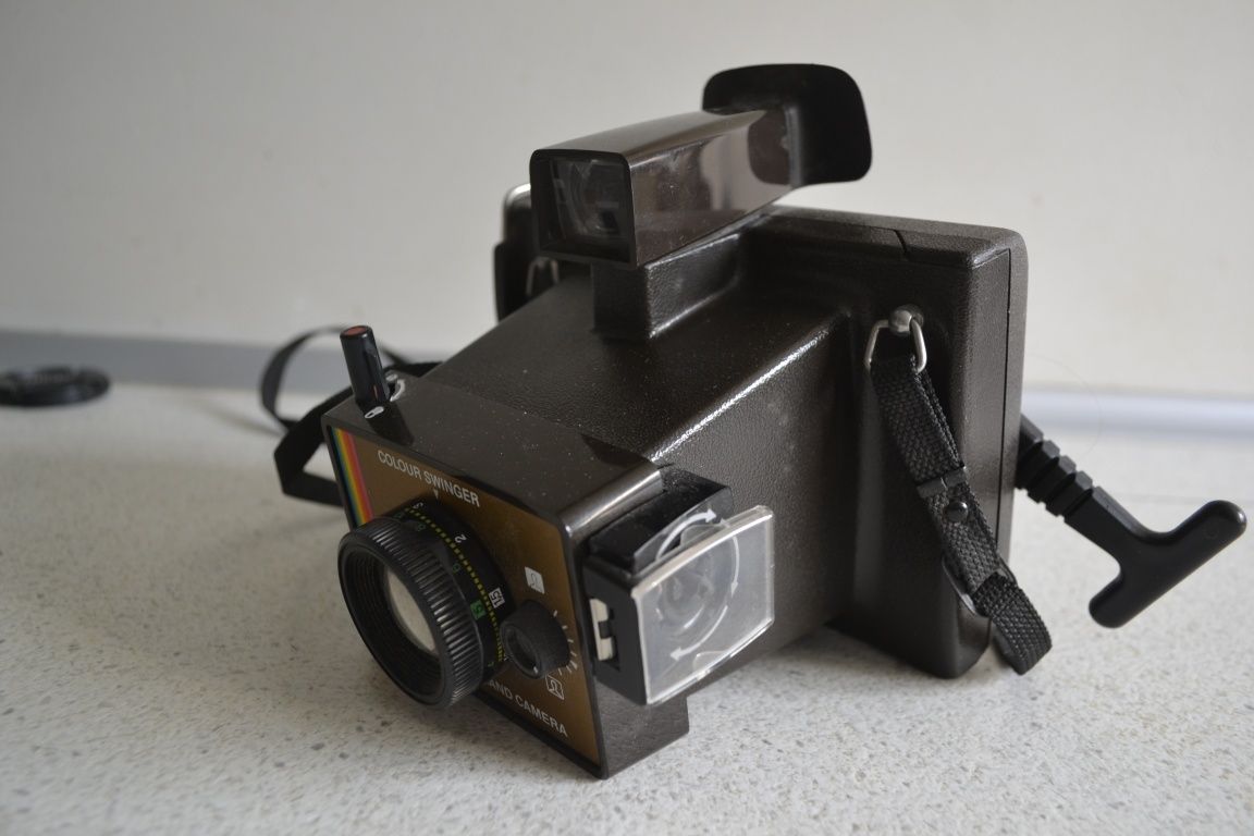 Polaroid - aparat - kamera - vintege - 70s - super colour swinger 3

B