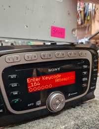 Radio Sony Ford Mondeo Mk4 S-Max Galaxy Focus 7S7T-18C939-DE