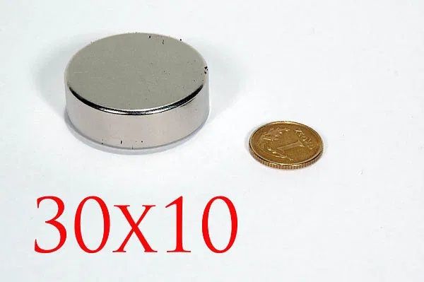 Неодимовый магнит 30x10