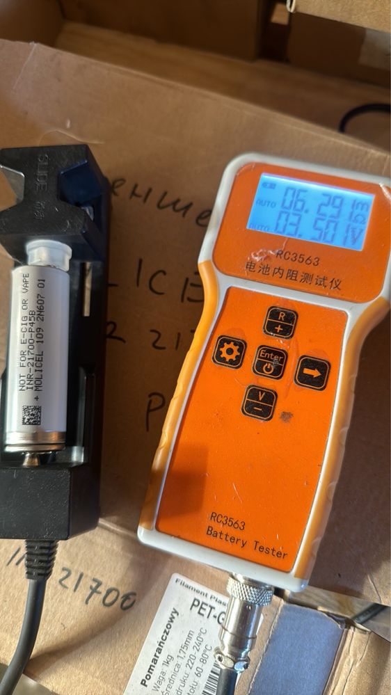 Ogniwo wysokoprądowe Molicel P45b 45A 21700, li-ion bateria liion 40t