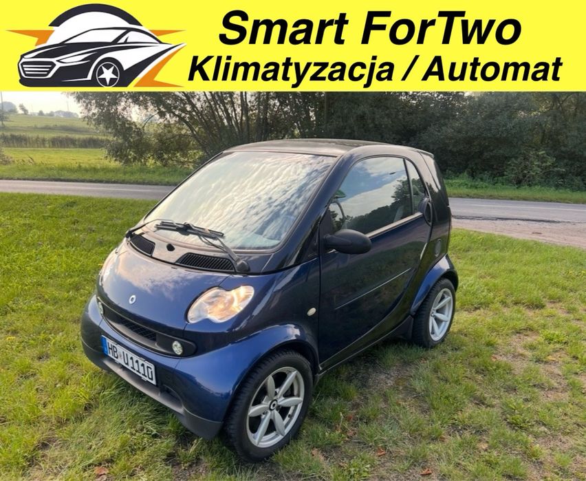 Smart forTwo CDI klima łopatki zmiany biegów perfekcja !!!