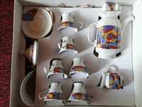 Фарфоровый сервиз чайный (кофейный) , чашки, набор, Коростень